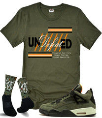 We Will Fit shirt to match Jordan 4 Undefeated