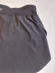 Lululemon Black Running Shorts Women’s UK 10 US 6 Lightweight Reflective
