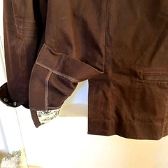 HOUSE OF HOWE ENGLISH COUNTRY GENTLEMAN BROWN BLAZER MEN’S SIZE 42 GOTH Y2K