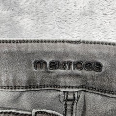 Maurices Jeans Womens M-L Gray Low Rise Skinny Jegging Stretch Denim Casual