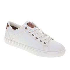 Dockers Mens Jensen Synthetic Leather Casual Lace Up Sneaker Shoe