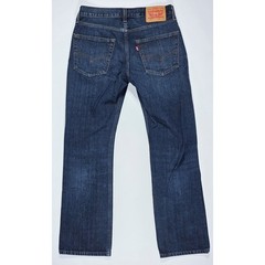 Levis 527 Slim Bootcut Jeans Mens 31×32 Dark Wash Indigo Denim