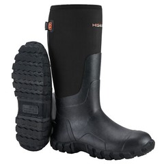 HISEA Men’s Rain Boots Waterproof Insulated Fishing Hunting Farm Mud Work Boots