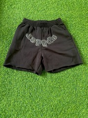 Sp5der shorts with rhinestones black S/M
