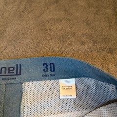 Purnell Santa Barbara Shorts Mens 30 Blue Stretch Lightweight Performance