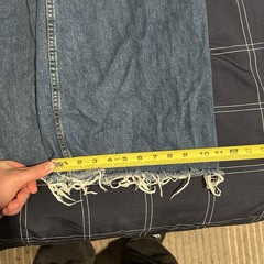 Lucky Brand Blue Denim Wide-Leg Relaxed Mid Rise Drawstring 5-Pocket Jeans