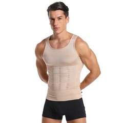 Men Body Shaper Slimming Tummy Vest Thermal Compression Shirt Tank Top Shapewear