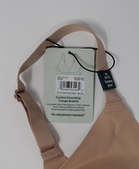 Tommy John Comfort Smoothing Triangle Bralette Rugby Tan M (A-C) (D-DD) L (A-C)
