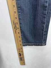 Garnet Hill Signature 5-pocket Slim Jeans Women’s 6 Blue Medium Wash Stretch