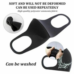 Black Fashion mask Washable Reusable Breathable Cloth Face Mask *US SELLER*