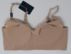 Tommy John Comfort Smoothing Triangle Bralette Rugby Tan M (A-C) (D-DD) L (A-C)