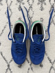Converse All Star Low Top Lace-Up Sneaker Blue Green White Gum Sole Teens