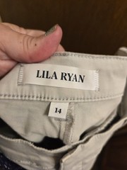Lila Ryan Jenalyn Womens Size 14 Pants Partial New Tag See Description