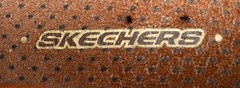Skechers Brown Leather Small Studded Mesh Mary Jane Comfort Shoes Womens 9.5M