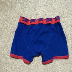 Vintage Marvel Comics Captain America Boxer Briefs S Blue Cotton Jersey Logo