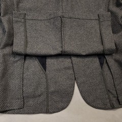 SPADA Roma Sport Coat Men 44 (EU 54) Wool Polyamide Knit Surgeon Cuff Italy Made