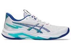 ASICS NETBURNER BALLISTIC FF 4 1051A096 960 White Asics Blue Volleyball Shoes