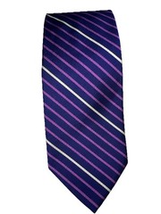 Brooks Brothers Tie Makers And Merchants Handmade USA 100% Imported Silk Striped