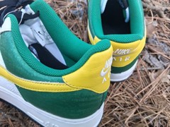 Nike Air Force 1 Low NBY Brazil Yellow Green White Shoes DV3892-900 Men Size 12