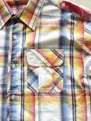 Claiborne Mens Button Long-Sleeve Sz M