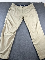 lauren ralph lauren khaki pants 38×30 cotton nylon spandex mix black label