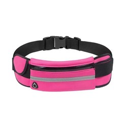 Colorful Waterproof Neoprene Fanny Pack Running Waist Bag Green Pink Black 1 Pc