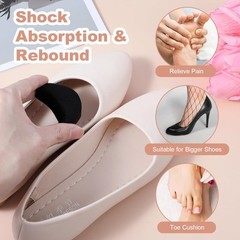 Shoe Filler Inserts Adjustable Shoe Fillers Foot Brace Shoe Pads Toe Cushions