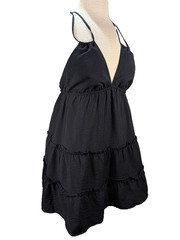 NEW Wild Fable Top Mini Womens S Black Celestial Romantic Grunge Whimsigoth Y2K