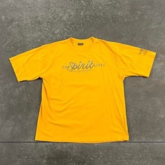 2005 Notre Dame Football The Shirt Lives Yellow Graphic T Shirt Pro Edge