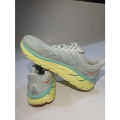 Hoka One One Clifton 7 Women’s Running Shoes Morning Mist Hot Coral 1110509 MMH
