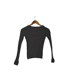 VTG Banana Republic Hong Kong Made Italian Merino Wool Ribbed V-Neck Sweater XS