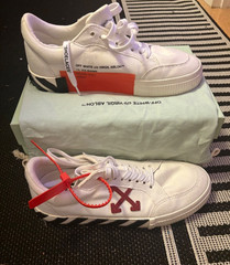 Off-White Converse Vulc Low Sneakers “White Violet” Size 41 W 9