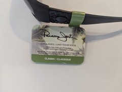Panama Jack Black with Skull Pattern Sunglasses 100% UVA/UVB
