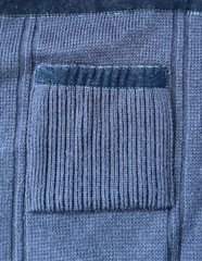 Vintage Canadian Gordie Howe Full Zip-Up Sweater Jacket Blue Men’s size LARGE