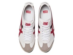 Onitsuka Tiger MEXICO 66 1183C102 105 WHITE CLASSIC RED UNISEX Men Women Shoes