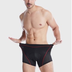 Mens Cycling Underwear Biking Shorts 5D Gel Padded Liner Quick Dry Bike Riding