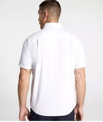 VRST Button Up Shirt Mens White XL Short Sleeve Anti-Odor NWT