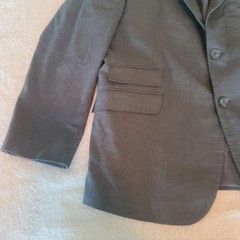 Perry Ellis Portfolio Slim Fit Mens Gray 44S Polyester Sports Jacket Coat