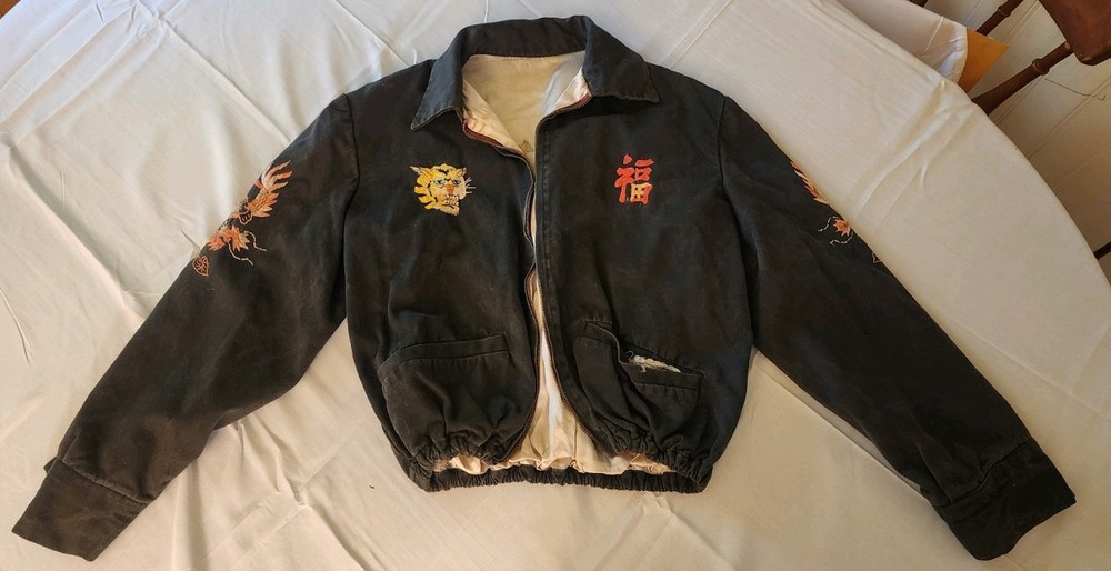 1966-67 CHILDRENS SOUVENIR JACKET BIEN-HOA VIET-NAM