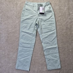 Stio Rivet Cord Twill Carpenter Pants Womens 10 Green Double Knee Outdoor