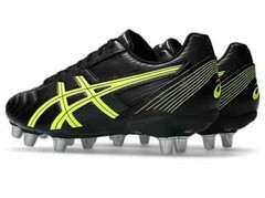 ASICS Rugby Cleats LETHAL TACKLE WIDE 1111A263.001 Black/Safety Yellow 2025 NEW!