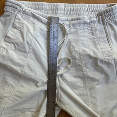 Daily Practice by Anthropologie Jesse Wide-Leg Pants pearl Size Size L