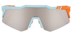 100% Speedcraft XS HiPER Semi-Rimless Shield Wrap Sunglasses 60009 Made In Korea