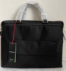 NWT Tumi Voyageur Kendallville Briefcase Bag $495 Black/Gold