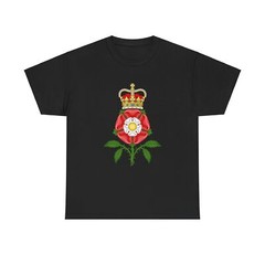 Tudor Rose Royal Badge of England – T-Shirt