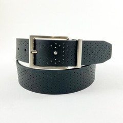 NIKE GOLF MEN’S PERFORATED REVERSIBLE BELT SIZE: 36 (FITS W34) WHITE/BLACK 17249