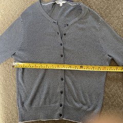 L.K. Bennett London Women’s Silk Blend Button Down Top Blouse Size S