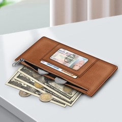 RFID Blocking Business Cards Cases Slim Credit Card Wallet Holder Change Pouch