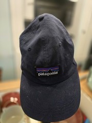 Patagonia Men’s Baseball Cap Hat Solid Blue One Size Classic Sport Style