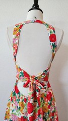 New Maxi Size Large White Floral Coquette Garden Wedding Bow
